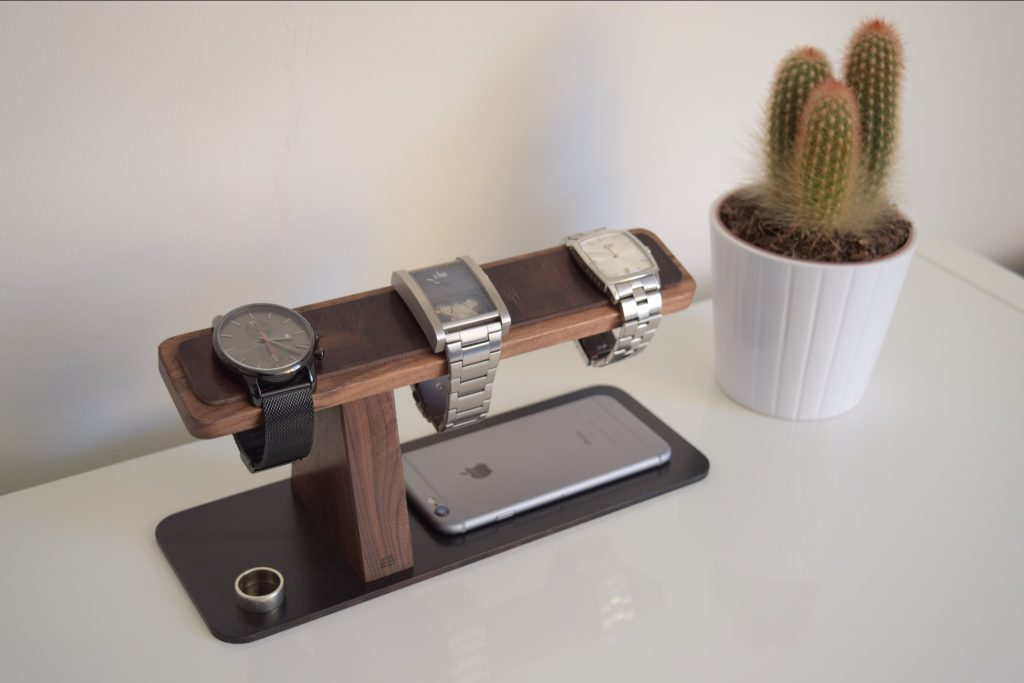 Watch Stand Walnut Style and Panache